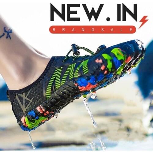Barefoot Shoes Women Upstream Aqua Shoes Men Quick Dry Beach Water Shoes Non-slip Outdoor Jogging Sneakers Unisex Swimming Shoes