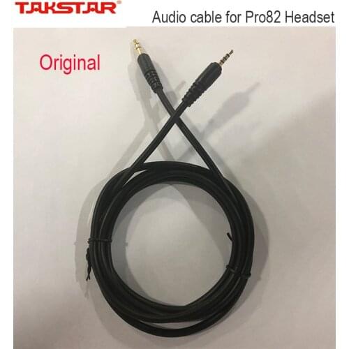 Takstar PRO82 Cable Gold-plated Plug 3.5mm Transmission Line 2.2M