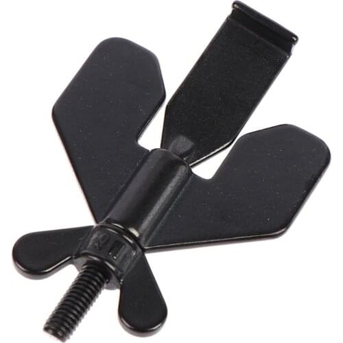 Black Security Door Stop Portable Metal Home Hotel Door Lock Stop Travel Accommodation Door Security