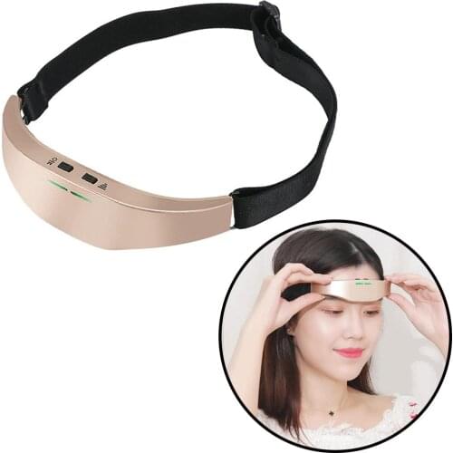 Electric Head Massager Wireless Intelligent Migraine Pressure Relax Sleeping Sleep Aid Treatment Device Hypnotic Apparatus