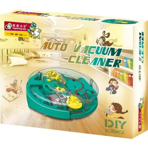 Intelligent vacuum cleaner toy Science Education Toy Creative Physics Experiment Technology Learning Toys for Children CCQ