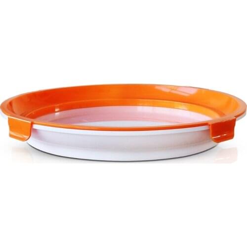 Creative Reusable Food Preservation Tray Stackable Magic Elastic Fresh Storage