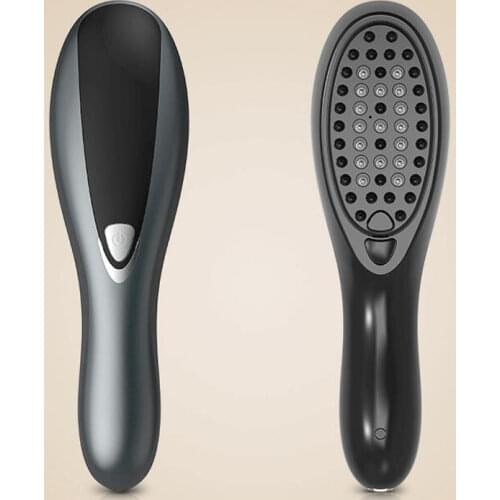 Vibrate Hair Massage Comb Hair Treatment Head Relax Hair Growth Care Anti Hair Loss Therapy guide hair regeneration liquid comb