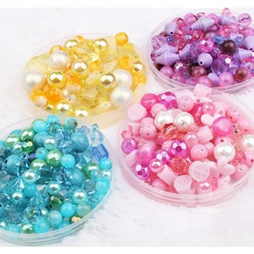 Wholesale 20g New Acrylic Beads mixing Beads Style for DIY Handmade Bracelet Jewelry Making Accessories