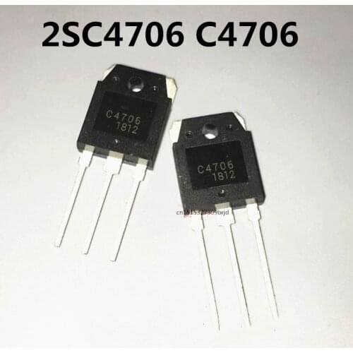 Original 2PCS/ 2SC4706 C4706 TO-3P