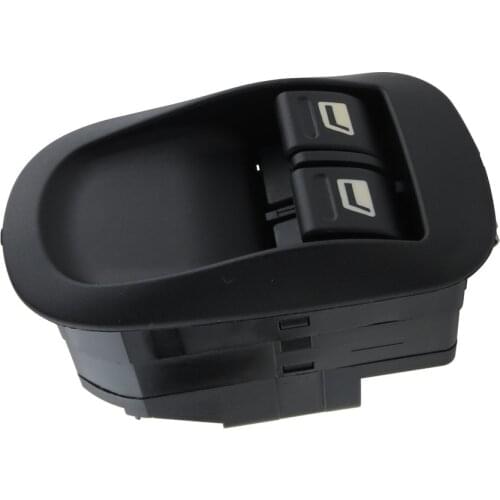 FaroeChi Window lifter switch drivers side For Peugeot 206 CC, 2D, 2A, SW, 2E, 2K Front Left / Right Side