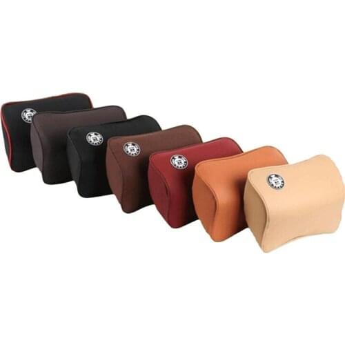 Auto Safety Pillow Car Headrest Breathe Car Auto Seat Head Neck Rest Cushion Headrest Pillow Pad Comfortable Resting Care Tools