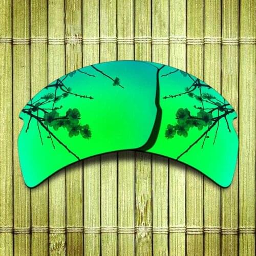 Polarized Replacement Lense For-Oakley Flak 2.0 XL Sunglasses Frame - Green Color Available