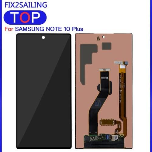 100% Original Lcds for SAMSUNG Galaxy Note 10 N970F N970 N9700 LCD Display Touch Screen for Note 10 Plus Note10+ N975 N9750