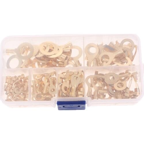 150pcs Gauge Cable Lugs Ring Terminals Battery Wire Connectors