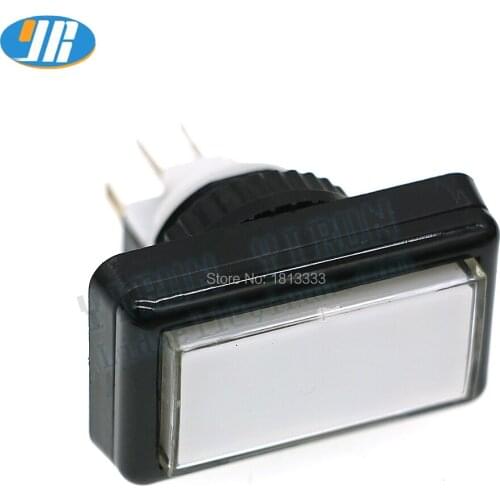 47*26mm LED Light Illuminated Push Button 12V Arcade Button With 3PIN Micro Switch Export Button