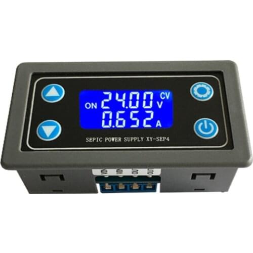 XY-SEP4 DC DC 0.5-30V 4A 35W Automatic Boost/Buck Converter CC CV Regulated Adjustable laboratory Power supply Module