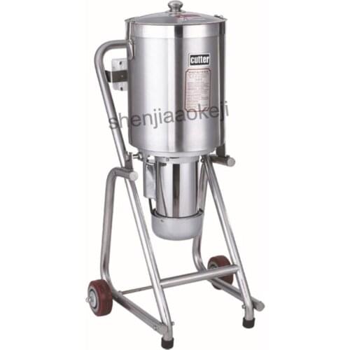 Stainless Steel Large food chopper Meat Vegetables Fritter Cutter Slicer Commercial Food Processor Meat Shredder 32L 220v 1500w