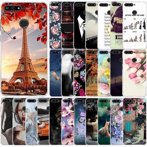 For Huawei Y6 2018 Case Cover Soft Tpu Silicon Phone Back Cover For Huawei Honor 7A Bumper Shell Funda Skin Shockproof Case