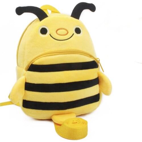 Cartoon Kids Child Leash Prevent loss Bags Boys and Girls Children Backpack Cartoon Lovely Cartoon Animal Students Bag