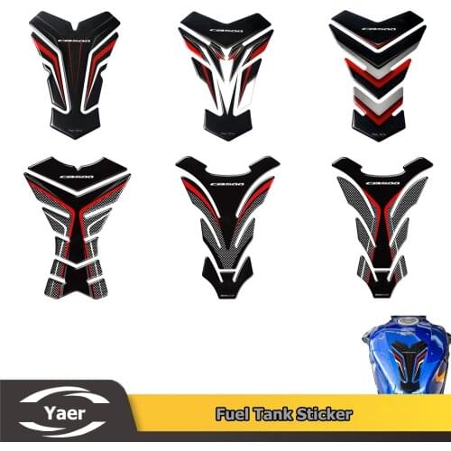 For HONDA CB500 CB500R CB500X CB500F CB 500 X R F Motorcycle 3D Carbon Fiber Fuel Tank Pad Protection Sticker Fuel Tank Decal