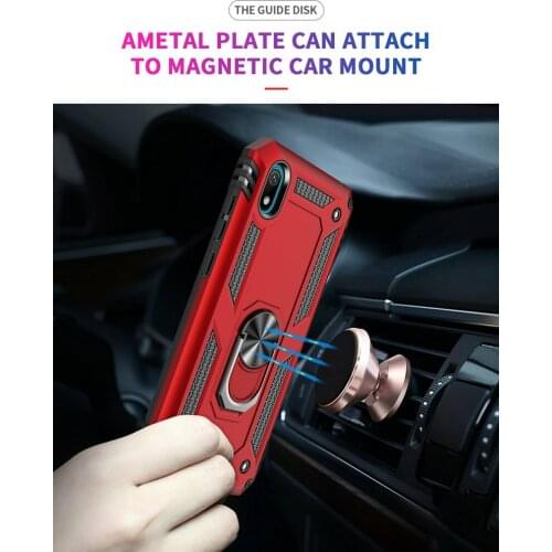 For Huawei Y5 2019 AMN-LX9 AMN-LX1 AMN-LX2 3D Combo Armor Case for Honor 8S KSE-LX9 KSA-LX9 Metal Phone Back Cover Case Fundas