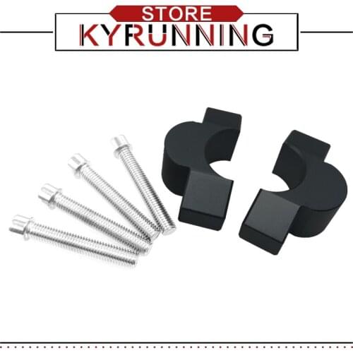 For xadv750 XADV 750 2017-2018 Motorcycle CNC Billet Aluminum Handlebar Fat Riser XADV Mount Clamp Handle Bar Mounting Risers