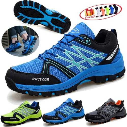 Hot Selling High-quality Hiking Shoes Men Outdoor Travel Non-slip Road Camping Shoes Women Breathable Multi-purpose Sports Shoes