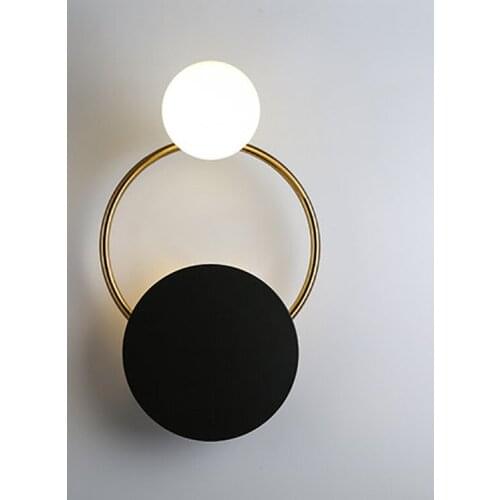 Loft crystal lampes suspendues crystal luminaria mirror light bedroom bedroom bedside monkey lamp lampara pared wall lamp