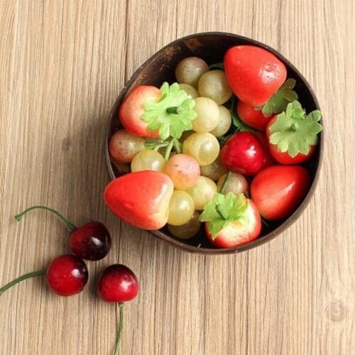 Coconut Bowl Rice Bowl Fruit Salad Dessert Childrens Creative Bowl Home Hotel Bowl Special Bowl Wooden Bowl Wooden Tableware