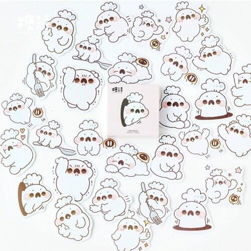 Lovely Cute Seals Stickers Set Decorative Stationery Stickers Scrapbooking DIY Diary Album Stick Lable
