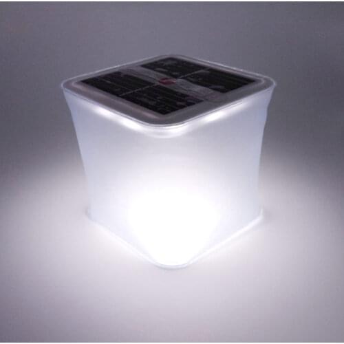 Inflatable Foldable Emergency Dimmable LED Light Adjustable Hiking Indoor Travel Waterproof Solar Lamp Outdoor Camping Flexible