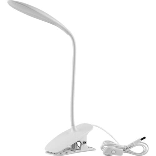 Desktop ROOM LAMP TABL DESK Decoration Table Lamp For Bedroom Night Lamp LED 360° Flexible 6000K 1.5W Non-Slip Reading Light ABS