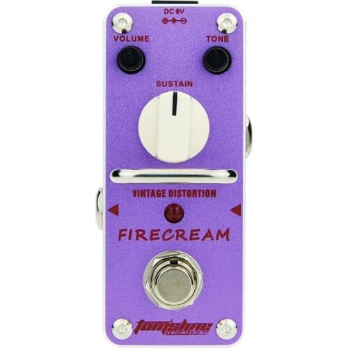 AROMA AFM-3 Firecream Pedal Guitar Effect Based On The 1st Version EH Big Muff Pedal Rich & Creamy Fuzz Tone Vintage Distortion