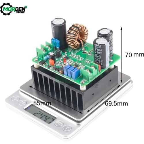 900W Converter Board DC-DC Adjustable Boost Module 12V48V60V To 72V96V120V 15A Power Supply Dropship