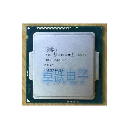 Intel Processor,G3220T,2.60 GHz, Dual-Core CPU LGA 1150 100% working properly Desktop Processor