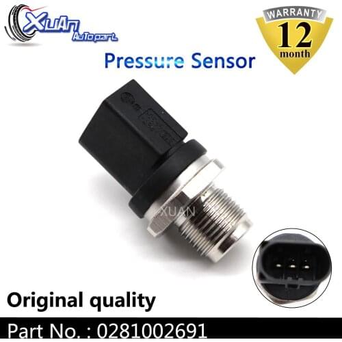 XUAN 0281002691 Fuel Rail Pressure Regulator Sensor Common Rail valve For Audi A4 A6 A8 Smart FORFOUR Volkswagen PHAETON