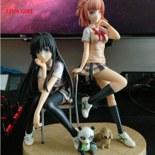My Teen Romantic Comedy Yukinoshita Yukino Anime Action Figure PVC New Collection figures toys Collection Free Shipping 14cm