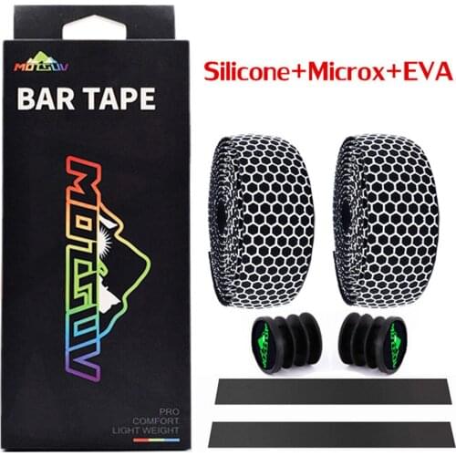 Road Bicycle Handlebar Wrap Bike Bar Tape Bandage Grips Multi-Color Set