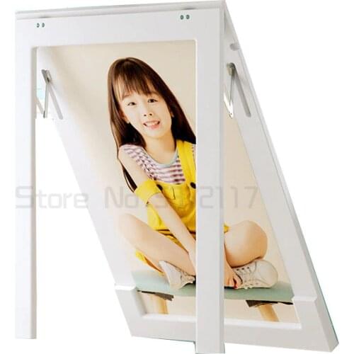 Folding table wall hanging folding dining table household computer table dining table folding dining table telescopic table