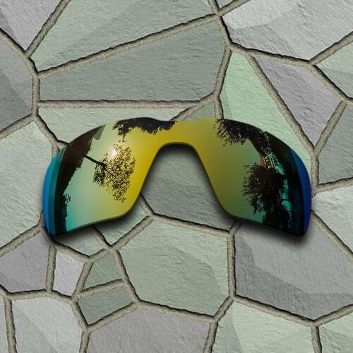 Yellow Golden Sunglasses Polarized Replacement Lenses for Oakley Probation