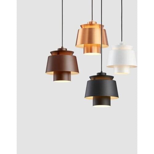 Modern Led Pendant Lights Kitchen Iron ustre Pendant Lamp Living Room Bar Suspension Hanging lamps E27 Loft Decor Home Luminaria