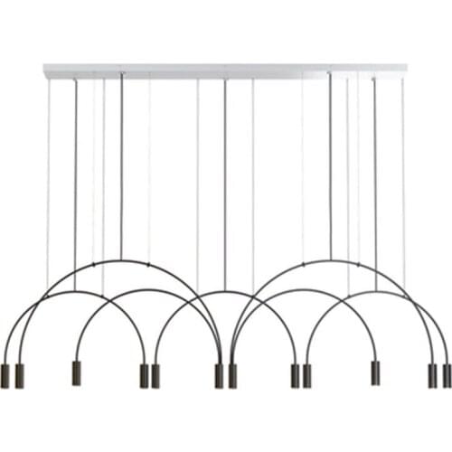 Nordic Modern Gold LED Pendant Lights bedroom dinning room kitchen hanglampen voor eetkamer E27 LED Lamp Edison Light Bulb