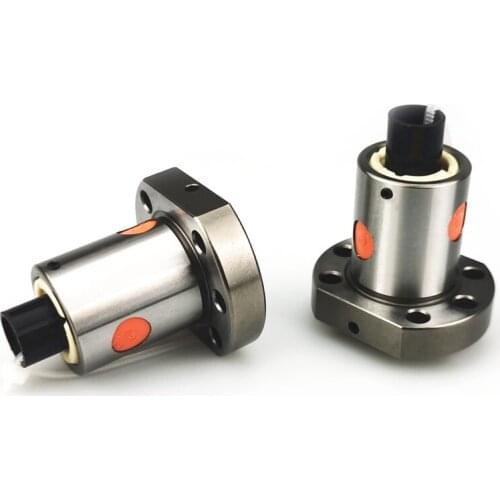 Hot 2Pc High Strength SFU1605 Ball Screw Nut 16mm Ball Screw Steel RM1605 Nut for 1605 Nut Housing