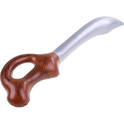 1PCS New Inflatable Outdoor Toys Kids Garden Yard Toys Kids Toys Pirate Swords Shape Anime Inflatable Swords Children Gifts