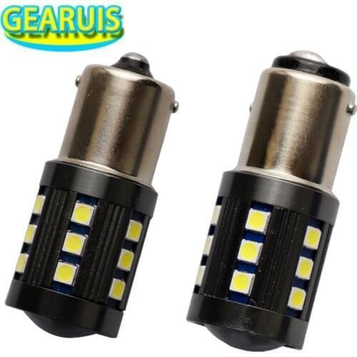 2X 1156 BA15S 1157 BAY15D 24 smd 3030 LED T20 7440 7443 3156 3157 4.32W Auto Reverse Tail Brake Bulb Reverse Turn Signal light