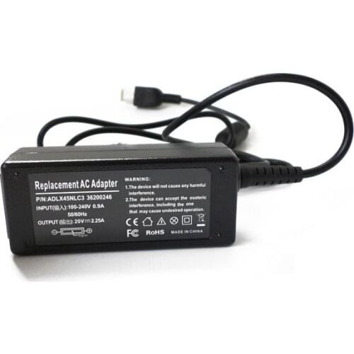 Laptop Power Supply 20V 2.25A 45W Notebook AC Adapter Charger For Caderno Lenovo IdeaPad Yoga 11 Convertible Ultrabook