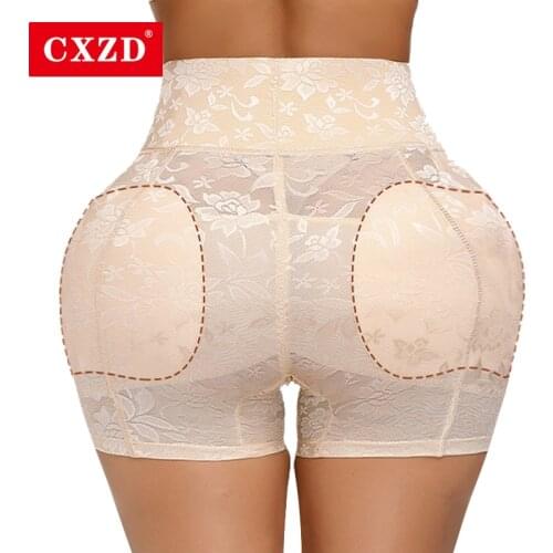 CXZD Body Shapers Butt Lifter Shapewear Waist Tummy Control Body Underwear Shaper Pad Control Panties Fake Buttocks Lingerie