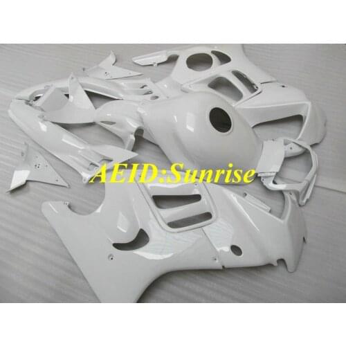 Motorcycle Fairing kit for HONDA CBR600F3 95 96 CBR600 F3 CBR 600F3 1995 1996 CBR 600 ABS All white Fairings set+gifts HM17