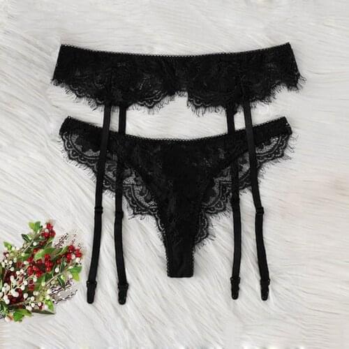 Fashion Sissy Girl Women Suspenders Unisex Womens Sheer Lace Camisas Thigh Sexy Lace Lingerie underpants Sleepwear Bodysuit