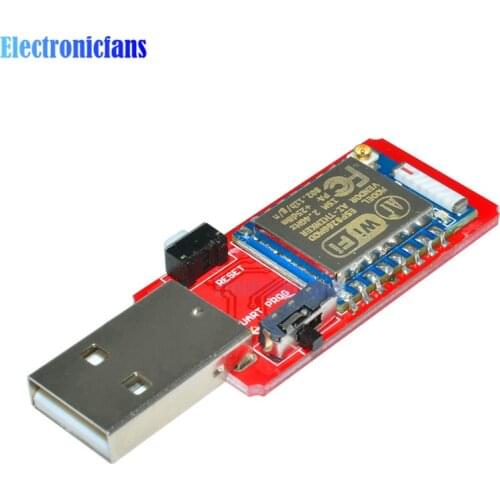 CH340 CH340G USB To ESP8266 ESP-07 ESP-01/01S Wireless Wifi Developent Board Module Wi-Fi Built-in Antenna To TTL Driver Module