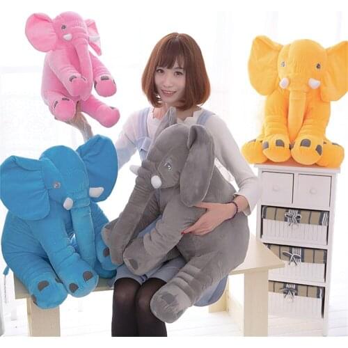 28CM/33CM Infant Plush Elephant Soft Appease Elephant Playmate Calm Doll Baby Toy Elephant Pillow Plush Toys Stuffed Doll