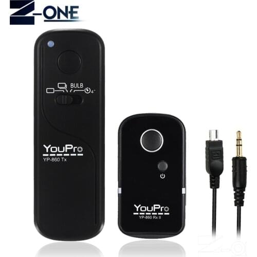 YP-860II/DC2 Wireless Remote Control Shutter Release for Nikon D7200 D7100 D7000 D5500 D5300 D5200 D5100 D5000 D90 D610 D750