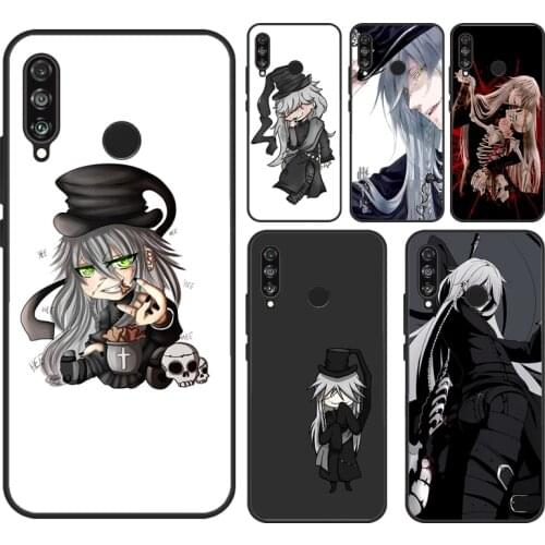 Undertaker Black Butler Kuroshitsuji Case For Huawei Mate 20 Lite P Smart 2019 2021 Cover For Huawei P20 Lite P40 P30 Pro Case