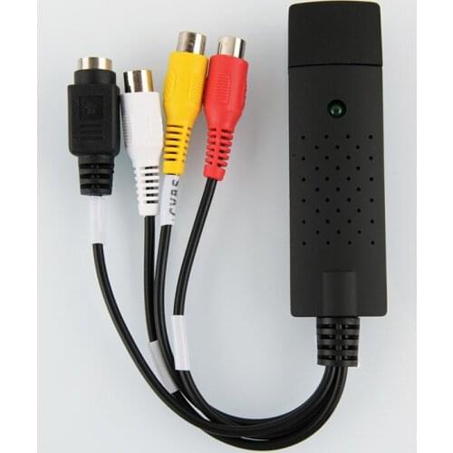 USB 2.0 Video Adapter with Audio Capture Card TV DVD VHS Video DVR Capture with Audio